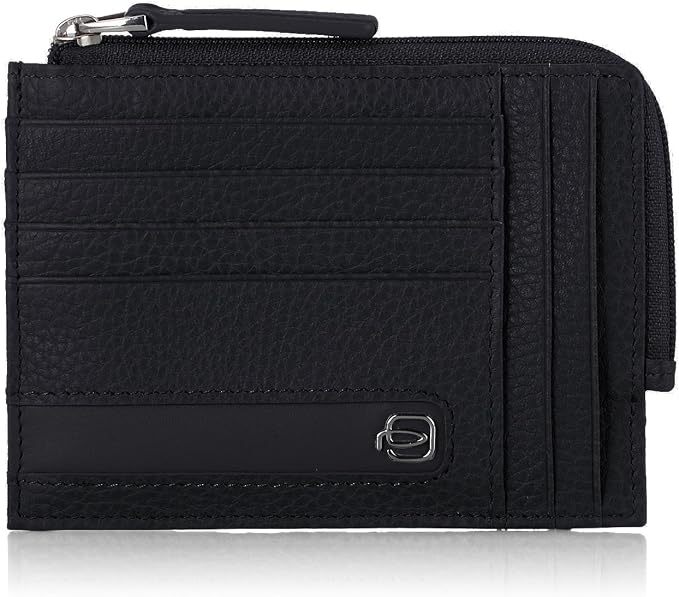 Piquadro Ili Porta carte di credito, 12 cm, Nero : Amazon.it: Valigeria