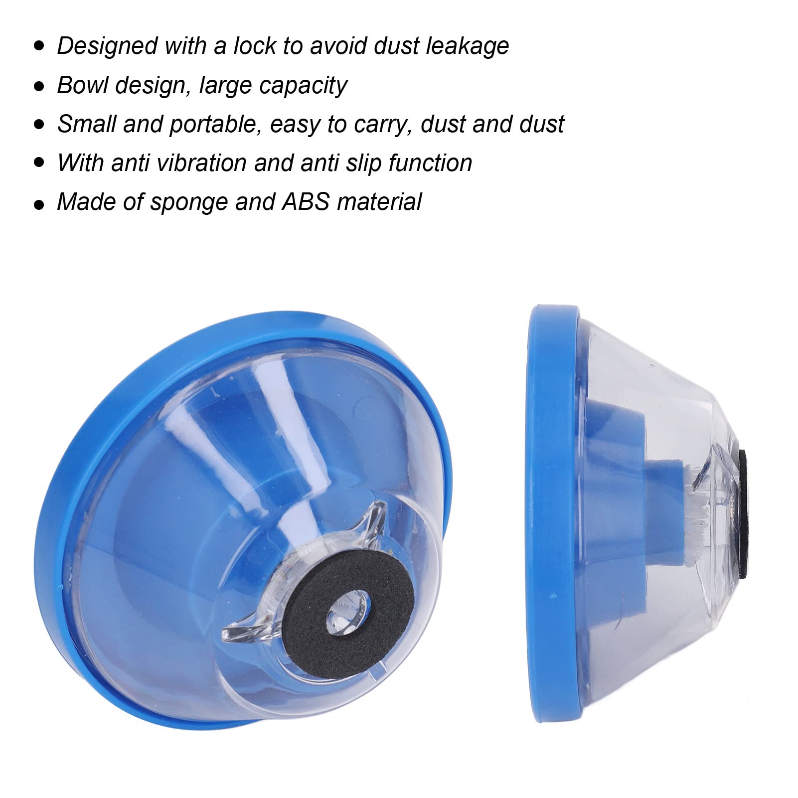 Bohrstaubschale, rutschfester ABS-Schwamm, Anti-Vibration, 5 Stück,  Lochsägen-Staubfänger für die Decke : Amazon.de: Baumarkt