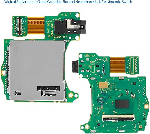 Miniatura 3 de Ranura para tarjeta de host de juego, ranura para tarjeta de cartucho de juego, bandeja de lector de host para auriculares, puerto de orificio para