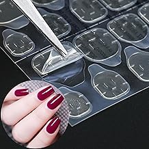 Nail Tips Stickers, Strong Double-Sided Tape, Press-On Nails, Adhesive, Thin Gummy Type, Root Stepless, Transparent, Adhesive Substitute, 240 Pieces