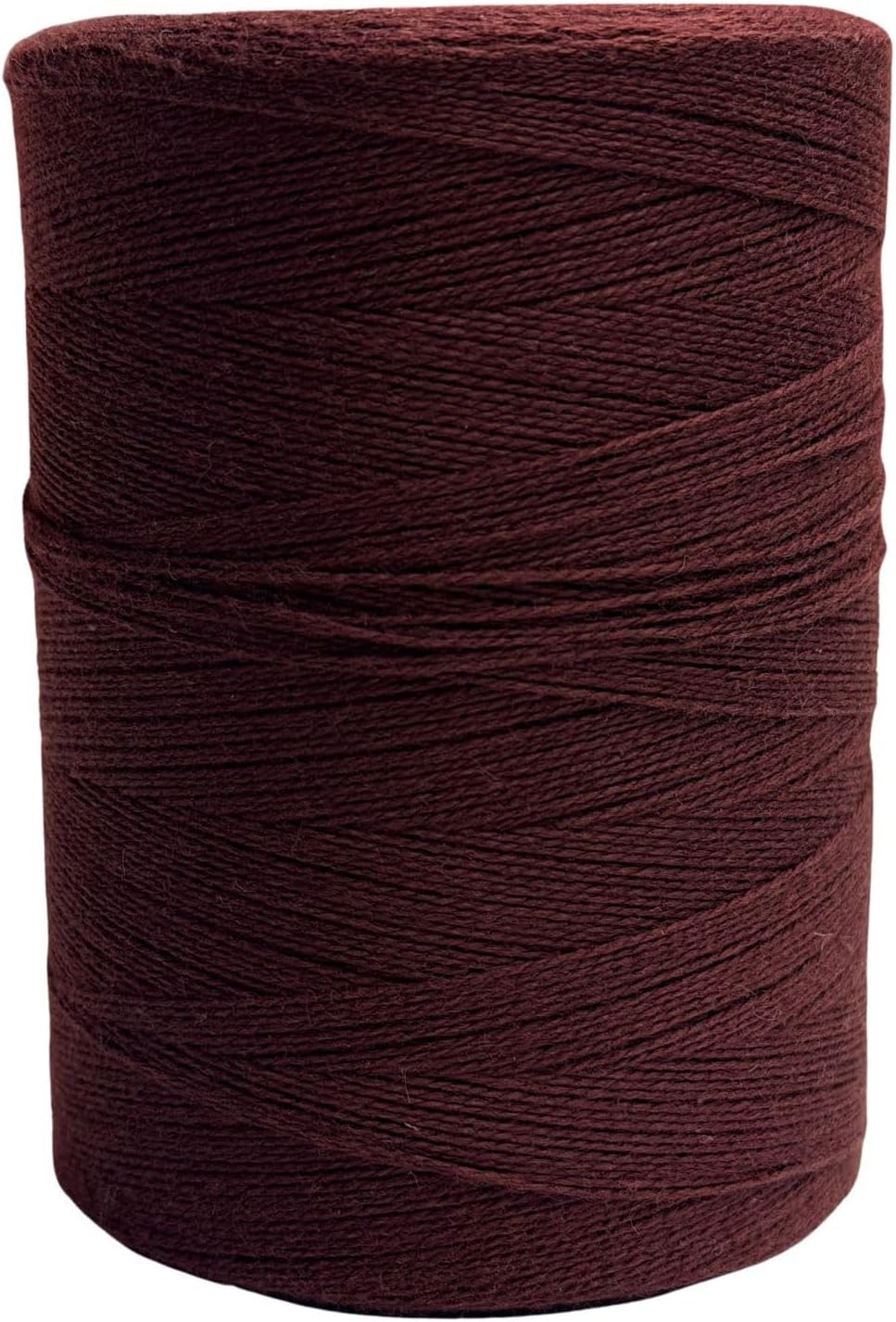 100% Unmercerized Cotton Weaving Warp Thread 8/4 | Made in America | 820 Yards | 8 oz Total Weight | Choose Colors of Pinks/Purples/Reds/Oranges (Maroon 8/4)