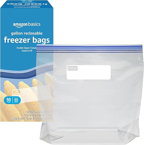 Miniatura 8 de Tienda Basics Bolsas de cuarto de galón 120 unidades anteriormente Solimo