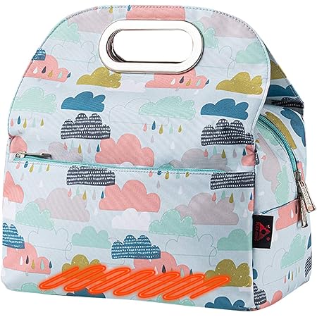 Amazon ヒーター内蔵 保温バッグ ランチバッグ Usbヒーター内蔵 電熱バッグ お弁当バッグ 手提げ お弁当袋 大容量 通勤 通学 保温 保冷 防水 可愛い 男女兼用 A ヒーター内蔵 ランチバッグ ランチ巾着 ランチベルト オンライン通販