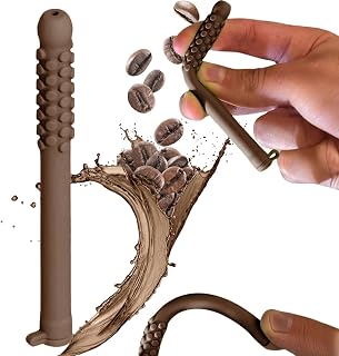 Quit Smoking Breath Chews & Stick: Dual-Action Quit Support, Oral Fixation Relief | Essential Oils Infused Breathing Aid for Stress Relief, Focus & Habit (Coffee)
