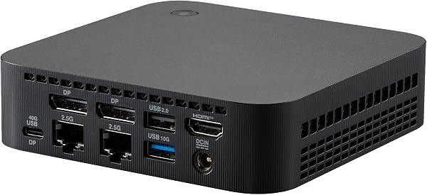 ASUS PN54-BBR522MNS1 Barebone Mini PC (AMD Ryzen 5 220 CPU, AMD Radeon 740M Grafik, WiFi 7, Bluetooth 5.4, ohne Betriebssystem) - 4