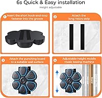 Vista 7 de changenow Music Boxing Machine for Kids&Adults,Bluetooth Smart Boxing Training Machine,Wall Target Punching Workout for Kids,Reflex Training