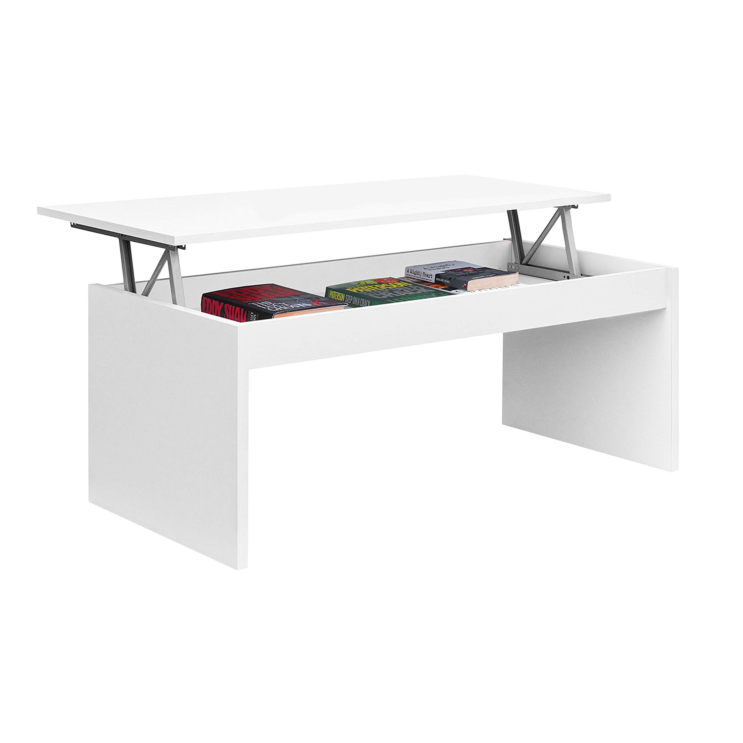 Mesa Elevable Blanco, Brillo, Centro Mesa Elevable Blanco, Brillo, Centro