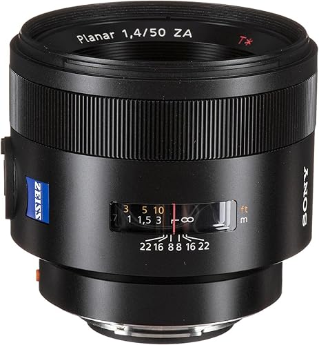 Sony SAL-50F14Z Carl Zeiss Planar T 1.969 in F1.4 ZA Lente Fija