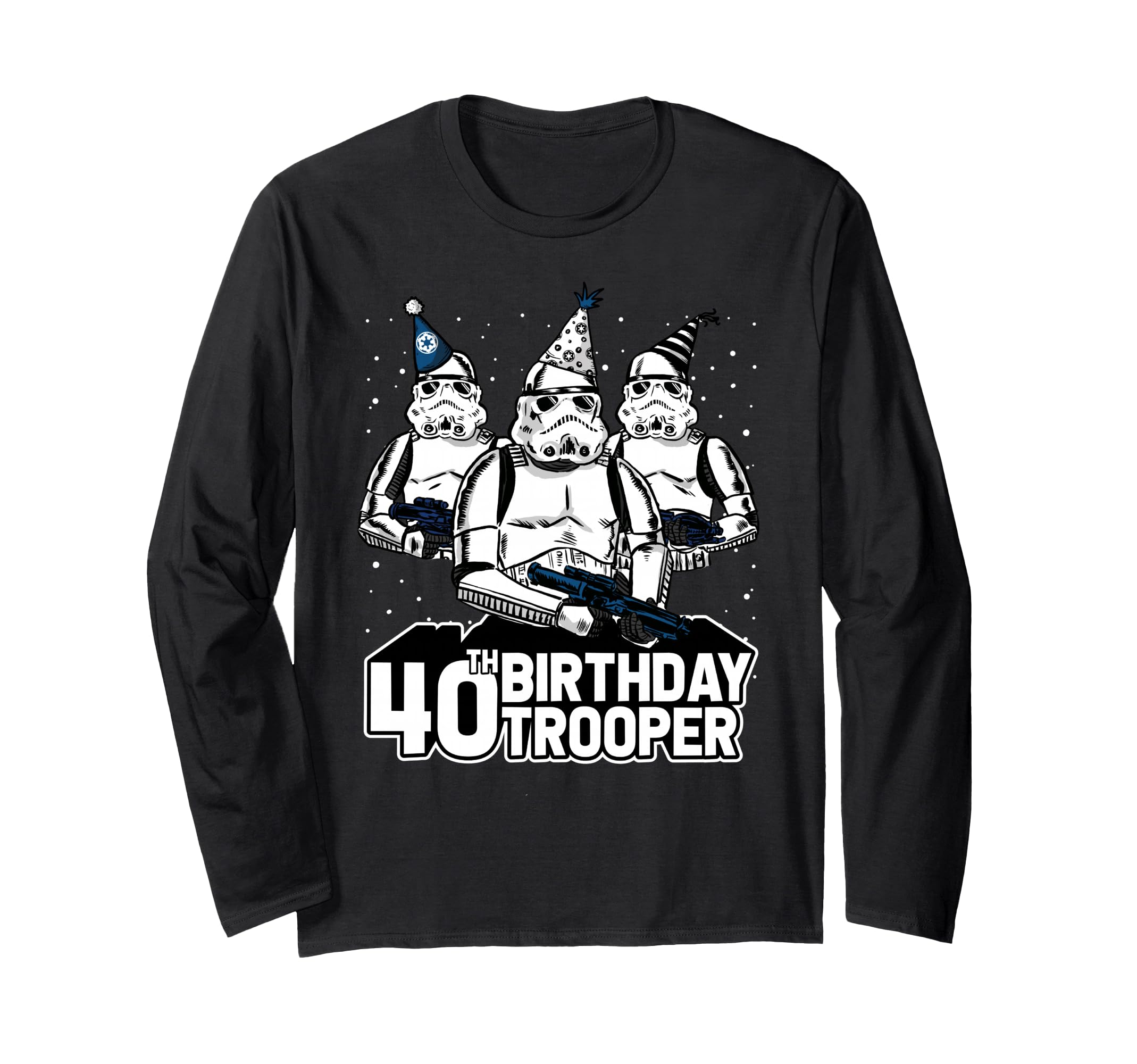 T-shirt Star Wars Stormtrooper manches longues coton doux