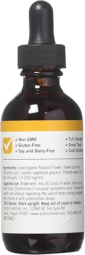 Miniatura 2 de Eclectic Passion Flower G, naranja, 2 onzas líquidas