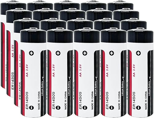 Miniatura 7 de (10 unidades ER14505 3.6V batería de litio AA tamaño AA 2700mAh batería de cloruro de tionilo (no recargable)