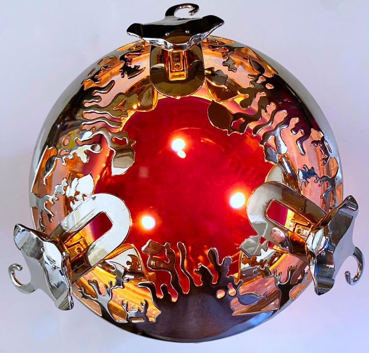 Adjustable Candle Topper for Jar Candles - Ocean Design with Coral Reef & Stingrays - Candle Cover Shade Sleeve Lid