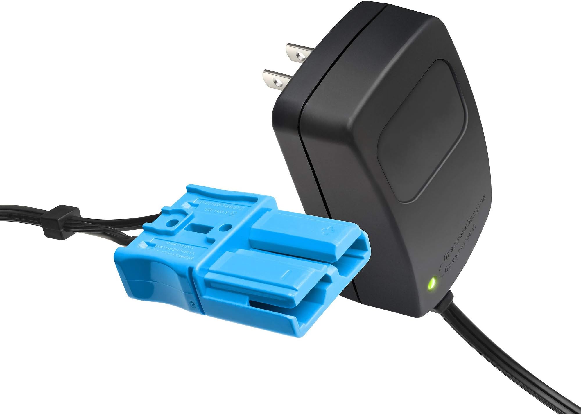 VAIX 12 Volt Battery Charger for Kid Trax Dodge Viper VW Beetle Dodge Police Car Mecerdes ML63 Child Ride On Car, 12V Charger Compatible for Child Ride On Car Battery with Large Blue Plug