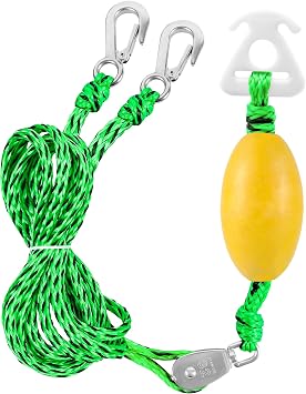 Tow Harness with Float, Boat Tow Rope for Tubing, Heavy Duty Tow Harness for Water ski,Wakeboard, kneeboard