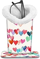 Vista 160 de Fintie Soporte para anteojos forrado de felpa con base magnética, estuche de cuero vegano prémium para lentes