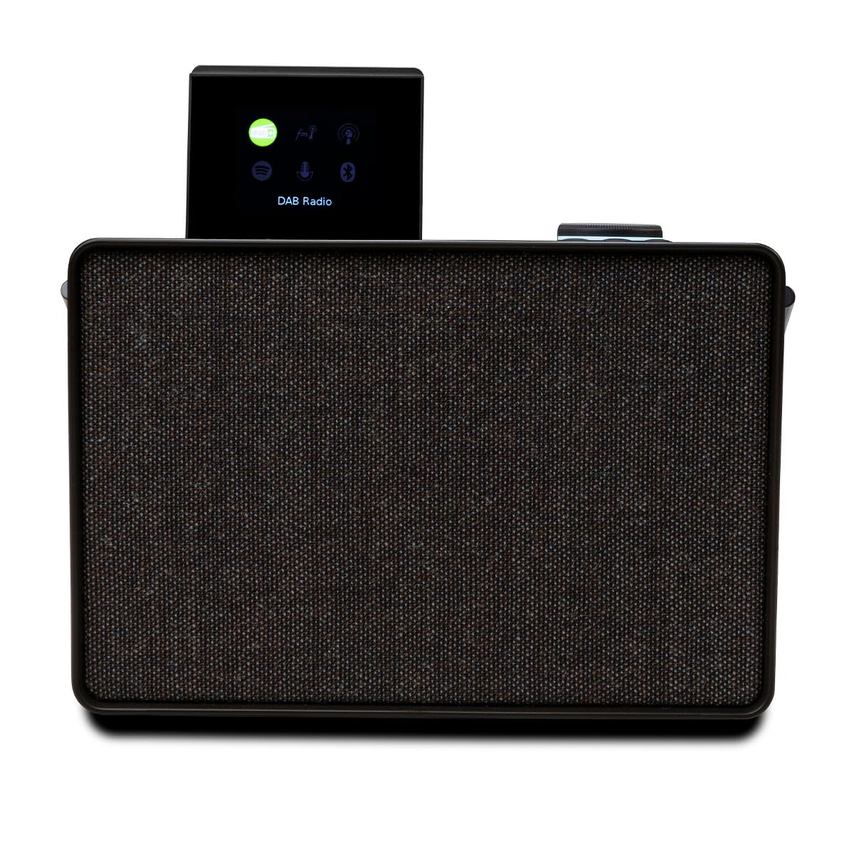 Pure Evoke Play radio DAB+/FM 40W Bluetooth internet radio Nero Caffè