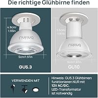 Linkind GU5.3 Dimmelhető LED Izzó 5.5W, 50W Ekvivalens, 2700K Meleg Fehér, 12V AC/DC MR16 Spotlámpa, 36° Szórási Szög, 465 Lumen, 5 db 4