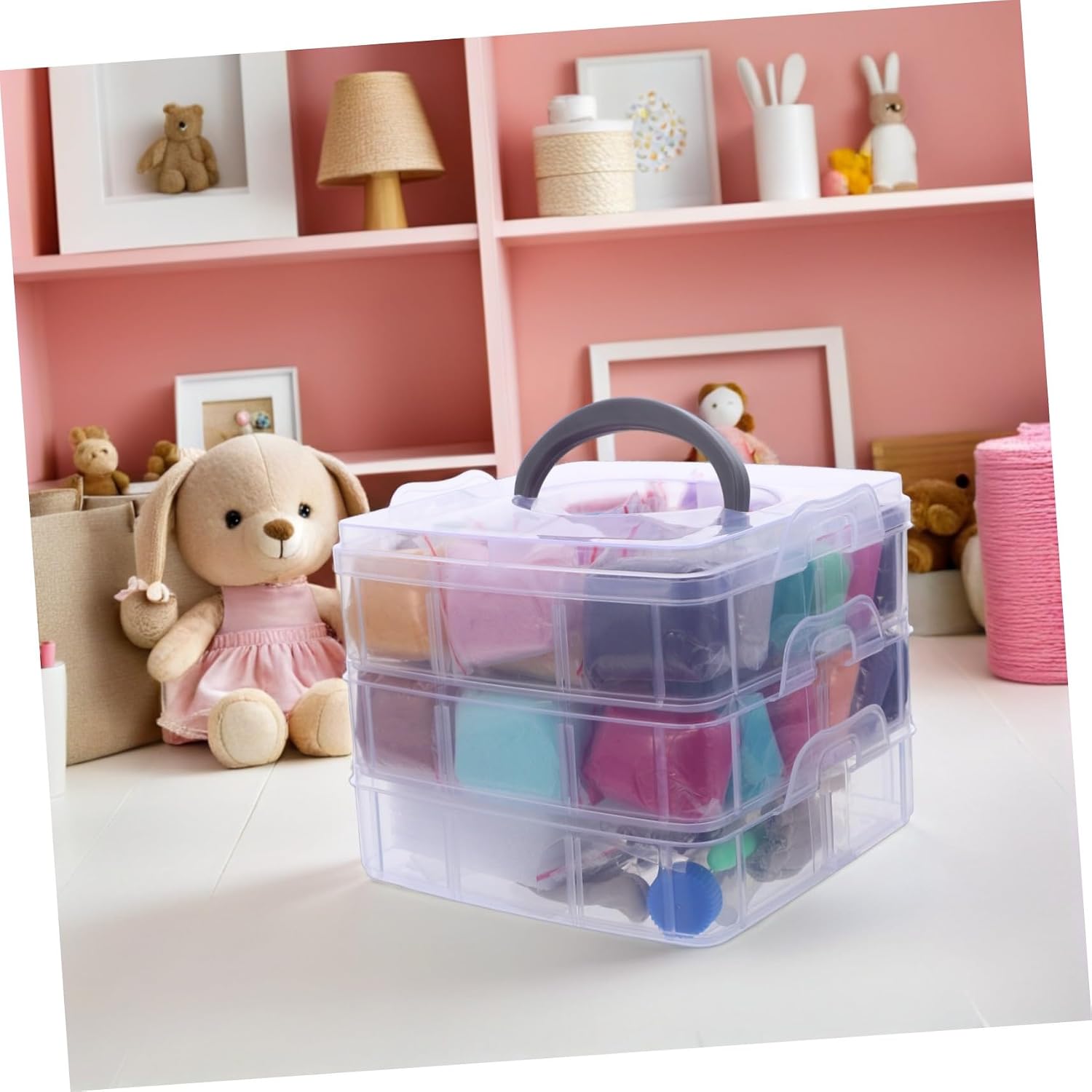 DOITOOL Portable Needle Felting Kit with Colored Wool and Complete Tool Set for DIY Craft Projects Versatile Wool Felting Supplies for Handmade Decorations and Holiday Ornaments for