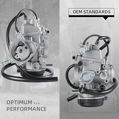 Miniatura 4 de Carburador compatible con Yamaha 2000-2006 Big Bear YFM 400 YFM400, Kodiak 400, 2007-2010 Wolverine 450, 2007-2014 Grizzly 350 450 ATV con cepillo