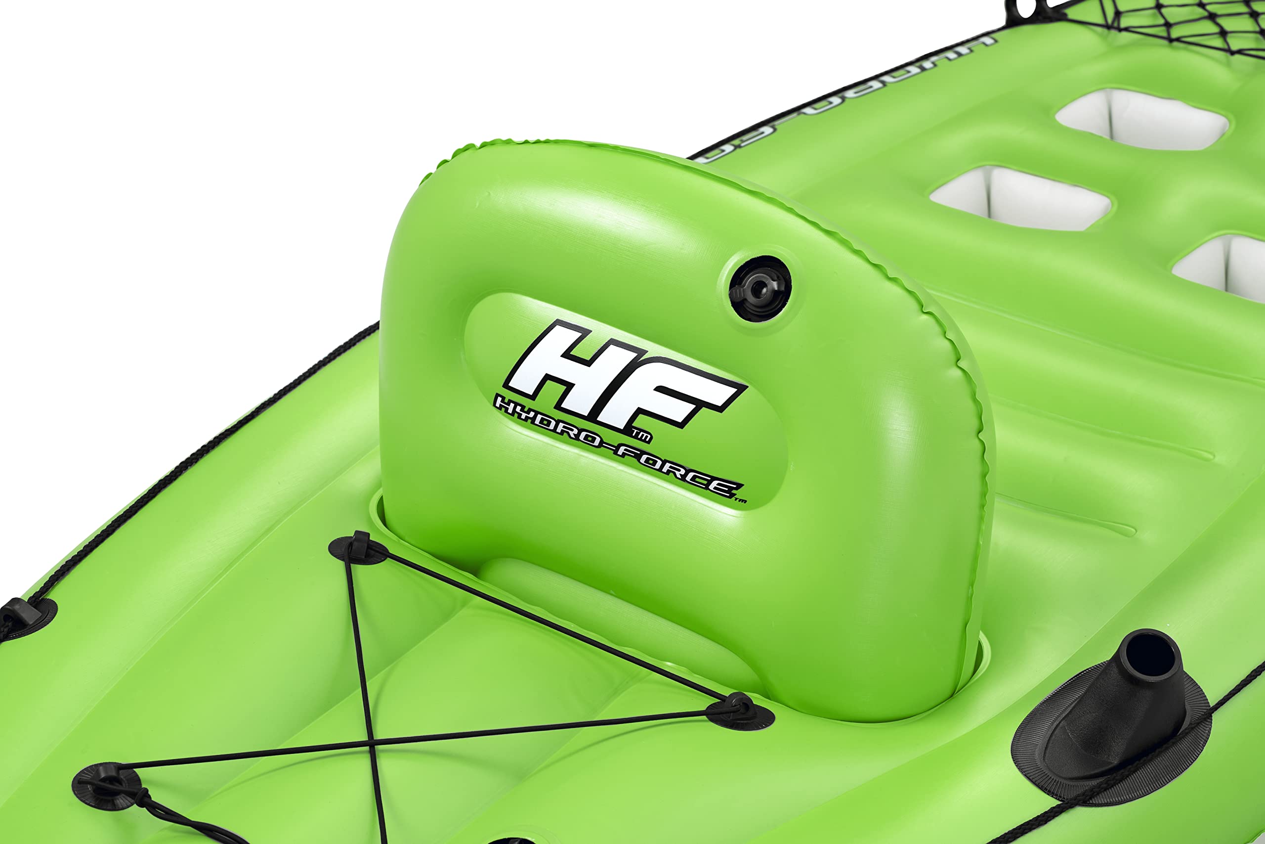 Bestway Hydro-Force Kayak Inflable Koracle Barco de Pesca con Bomba, Paleta y Bolsa
