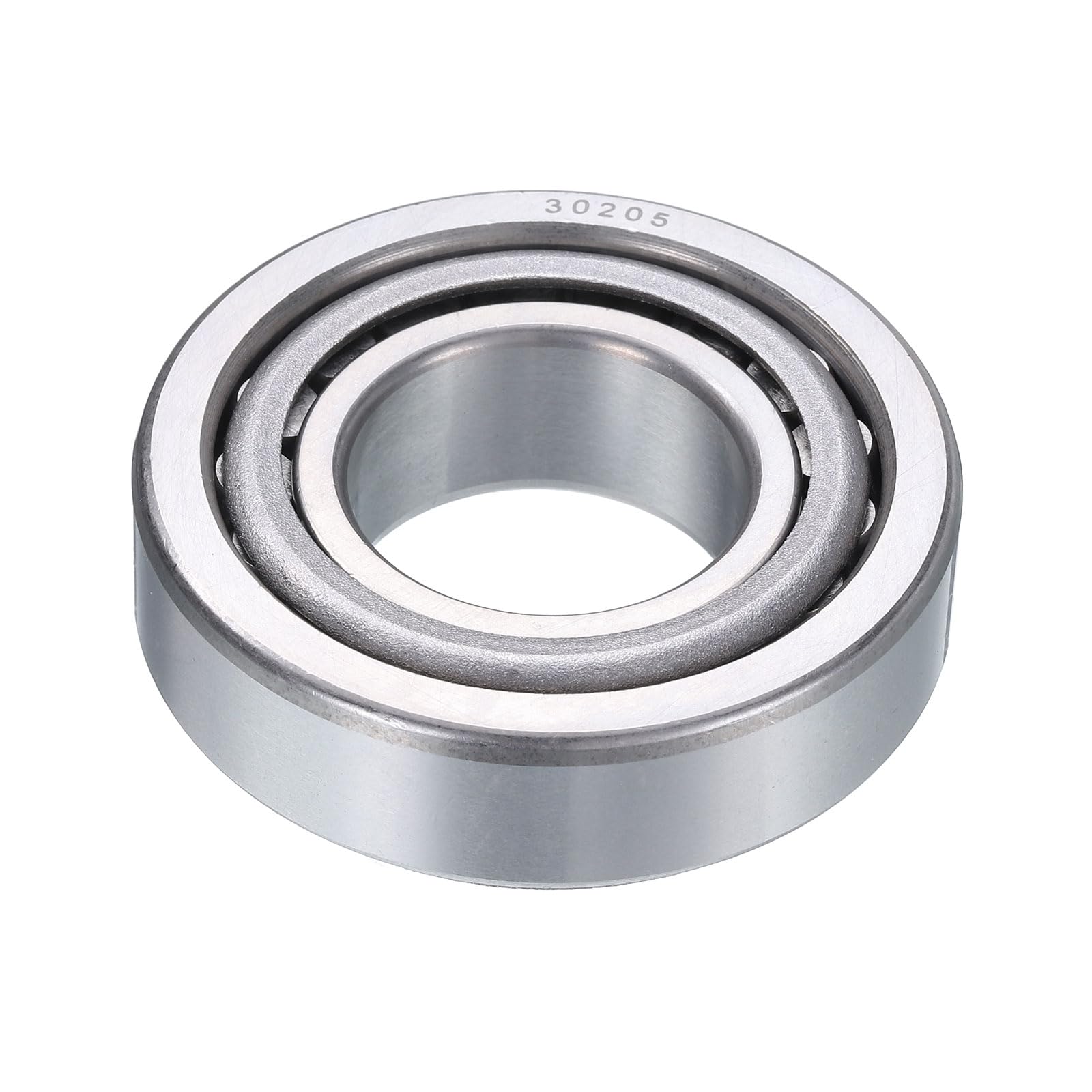 QUARKZMAN 2pcs 30205 Roulement Rouleaux Coniques Cône et Cuvette, 25mm Alésage X 52mm OD X 16,25mm Épaisseur, Acier Chromé Roulement Conique Ensemble, ABEC-3