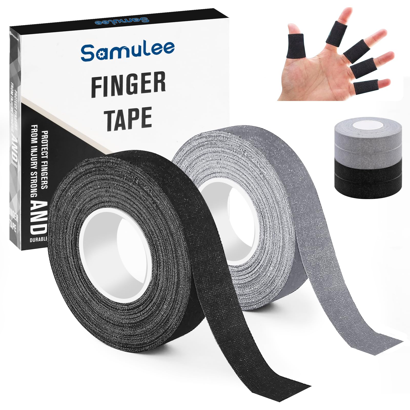 6 Bandes Auto-adhésives Pour Doigts - Protection Grip Escalade Et Sports