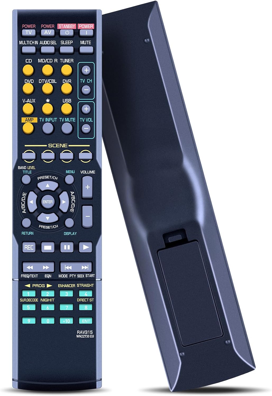 Telecomando per ricevore audio Yamaha per RX-V650 / RX-V459 / RX-V730RDS RX-V3800 RX-V663 RX-V863 RX-V461 RXV561 RX450  44