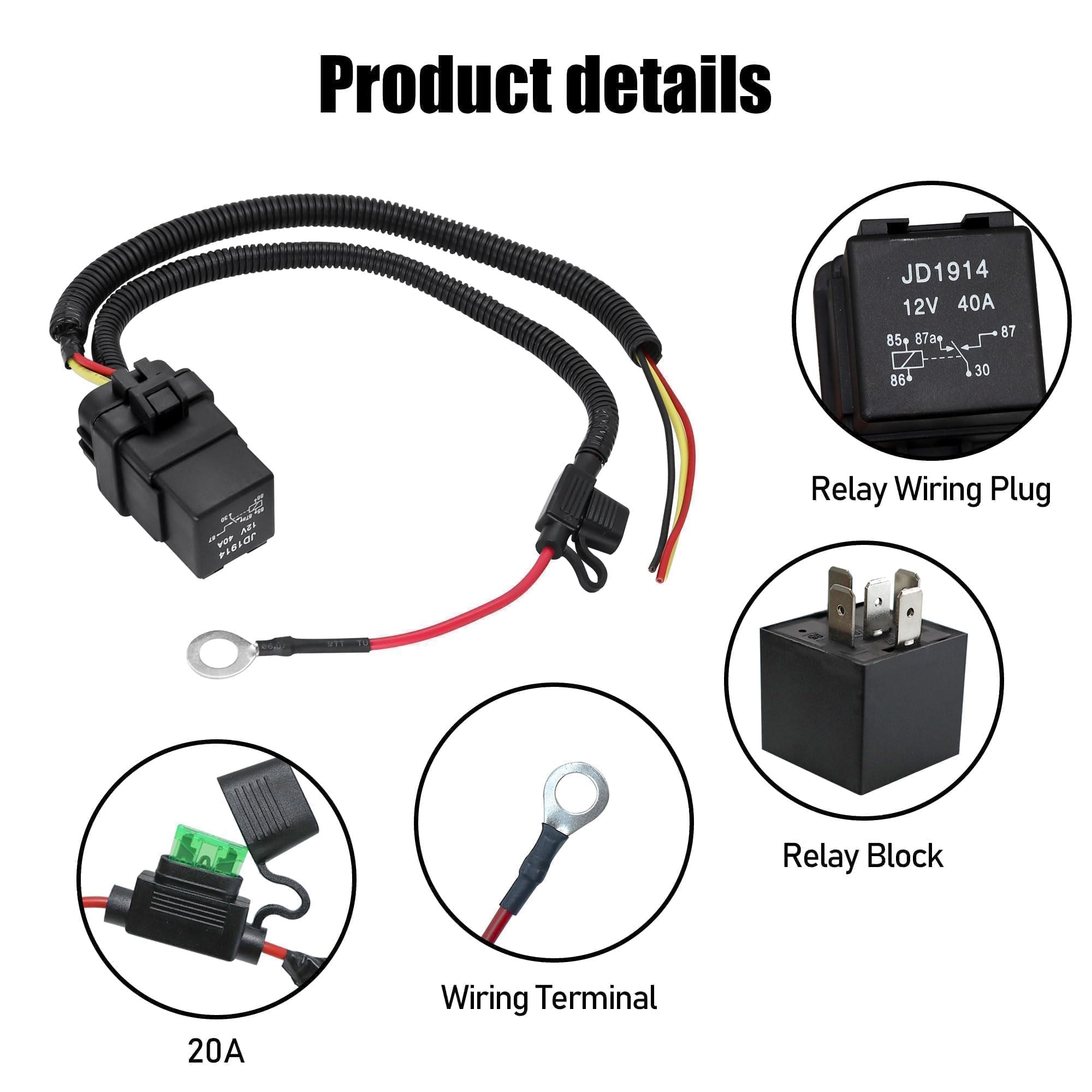 Snapklik.com : Fuel Pump Relay Wiring Kit Fit For Dodge Ram 1500