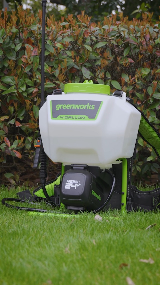 mappskg様 アマゾングリーン 24 Greenworks 80V Backpack Sprayer 4 Gallon,Battery Powered Backpack