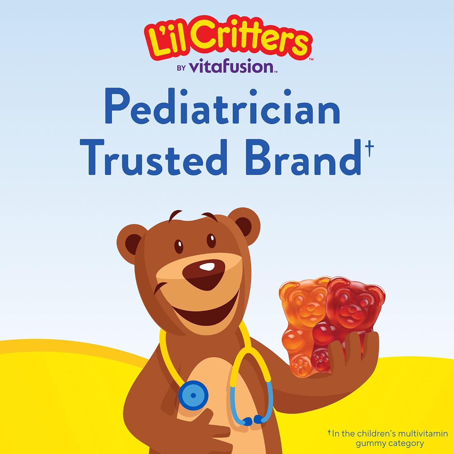 L'il Critters Gummy Vites Daily Kids Multivitamins Assorted Fruit Flavors for Ages 2+ Toddlers & Kids, Gummy Vitamin with Vitamin C and D, 95-190 Day Supply, 190 Gummies 11 L'il Critters Gummy Vites Daily Kids Multivitamins Assorted Fruit Flavors for Ages 2+ Toddlers & Kids, Gummy Vitamin with Vitamin C and D, 95-190 Day Supply, 190 Gummies - Image 9