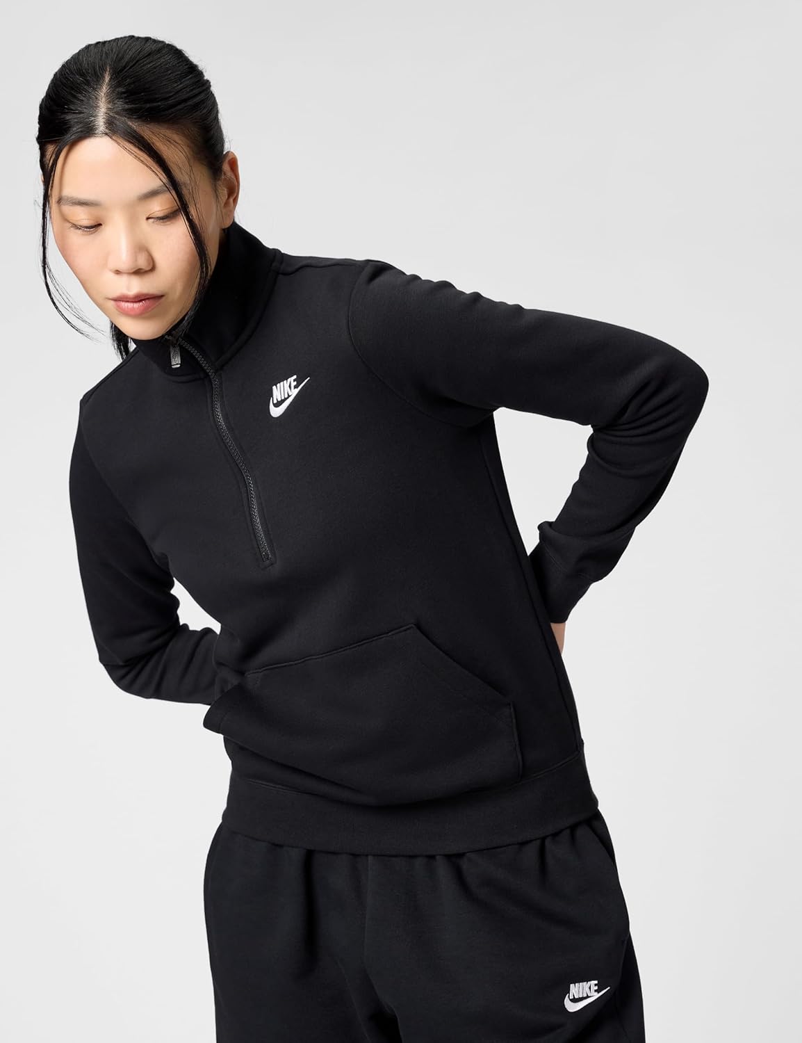 Nike Nike Women's Sportswear Club Fleece 1/2-Zip Sweatshirt - Image 7