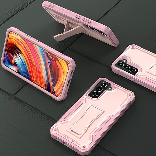 Miniatura 6 de ExoGuard Funda para Samsung Galaxy S22 Plus, funda de goma resistente a prueba de golpes con protector de pantalla para teléfono Samsung S22 Plus,