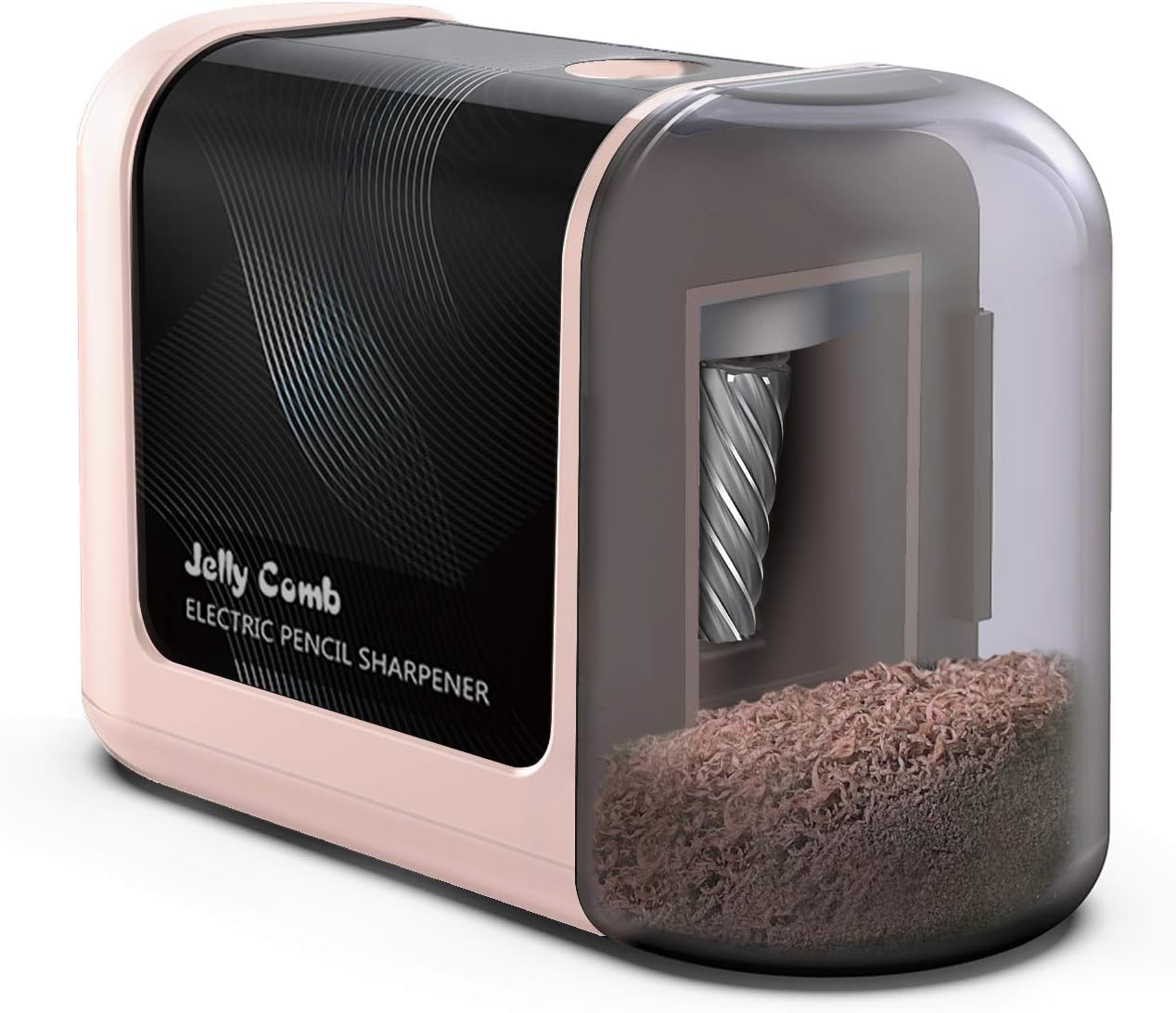 Electric Pencil Sharpener, Jelly Comb Battery Operated Pencil Sharpener(No Cord) Ideal for No.2 and Colored Pencils, Safety Design for Classroom, Home, Office, Artist, Students -P02 : Office Products