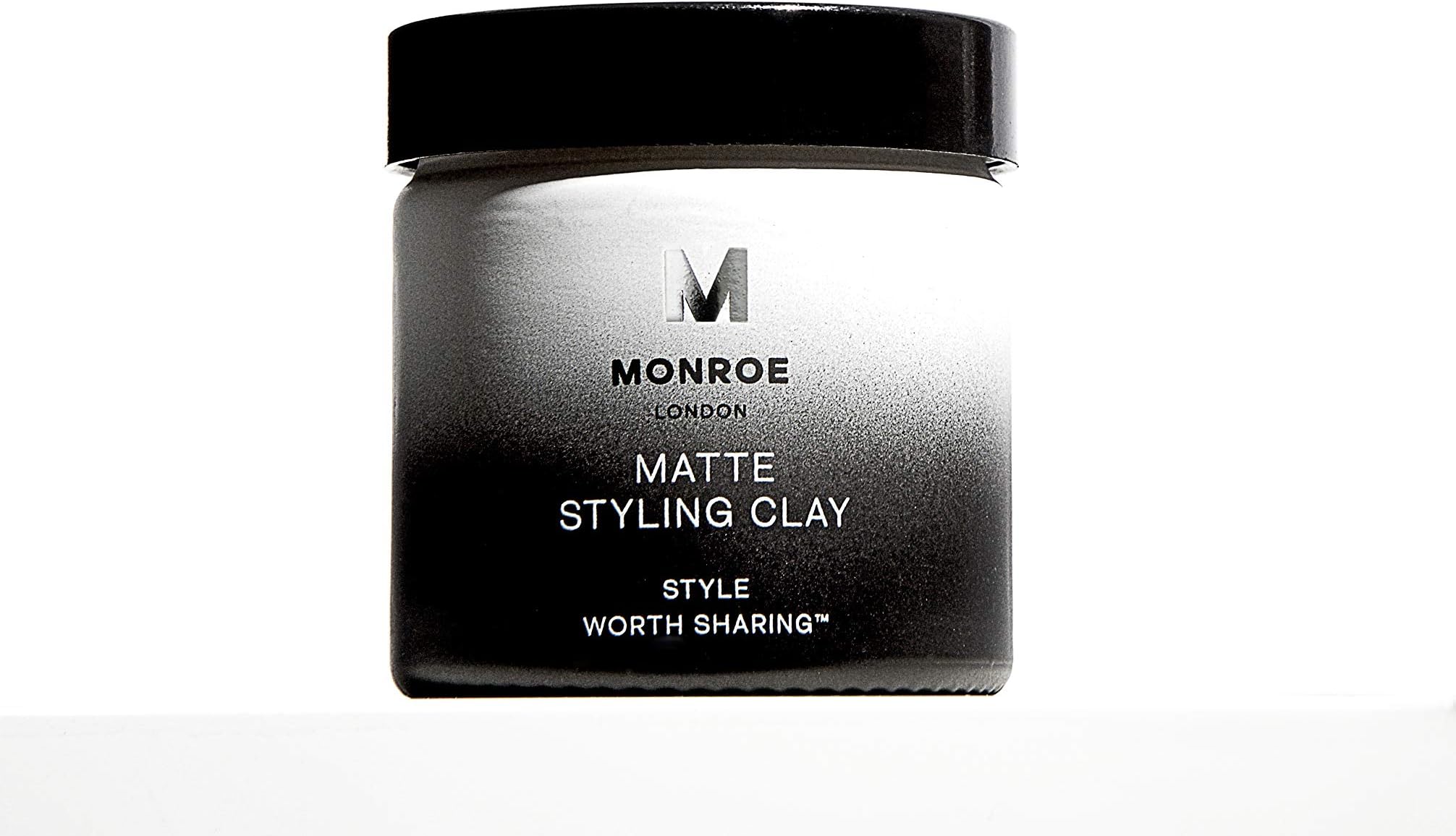 Monroe of London Matte Styling Clay with Conditioning Honey & Essential Oils 60ml
