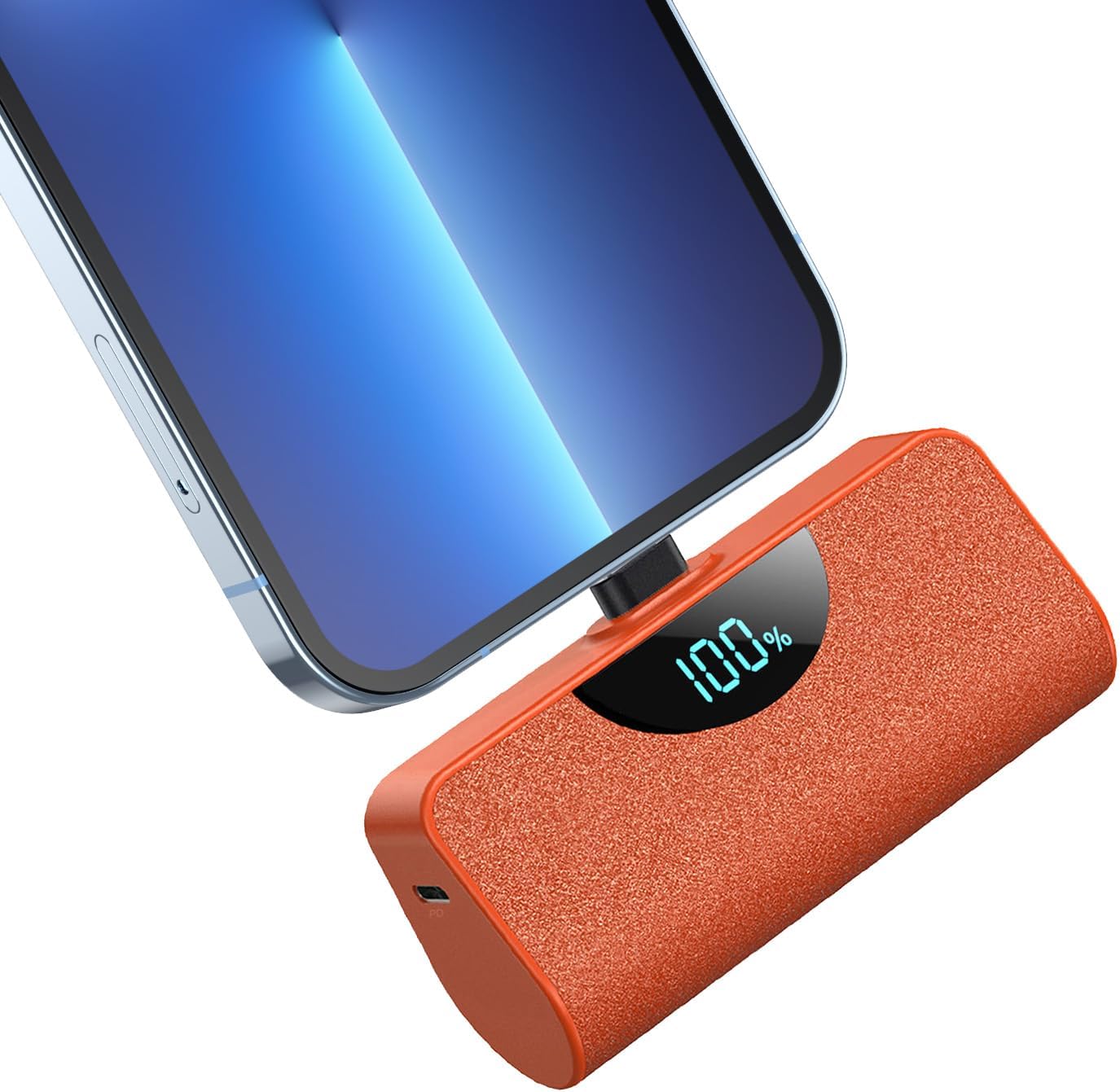 50000mAh Power Bank with 2 Cable, PD30W Batteria Esterna Caricatore