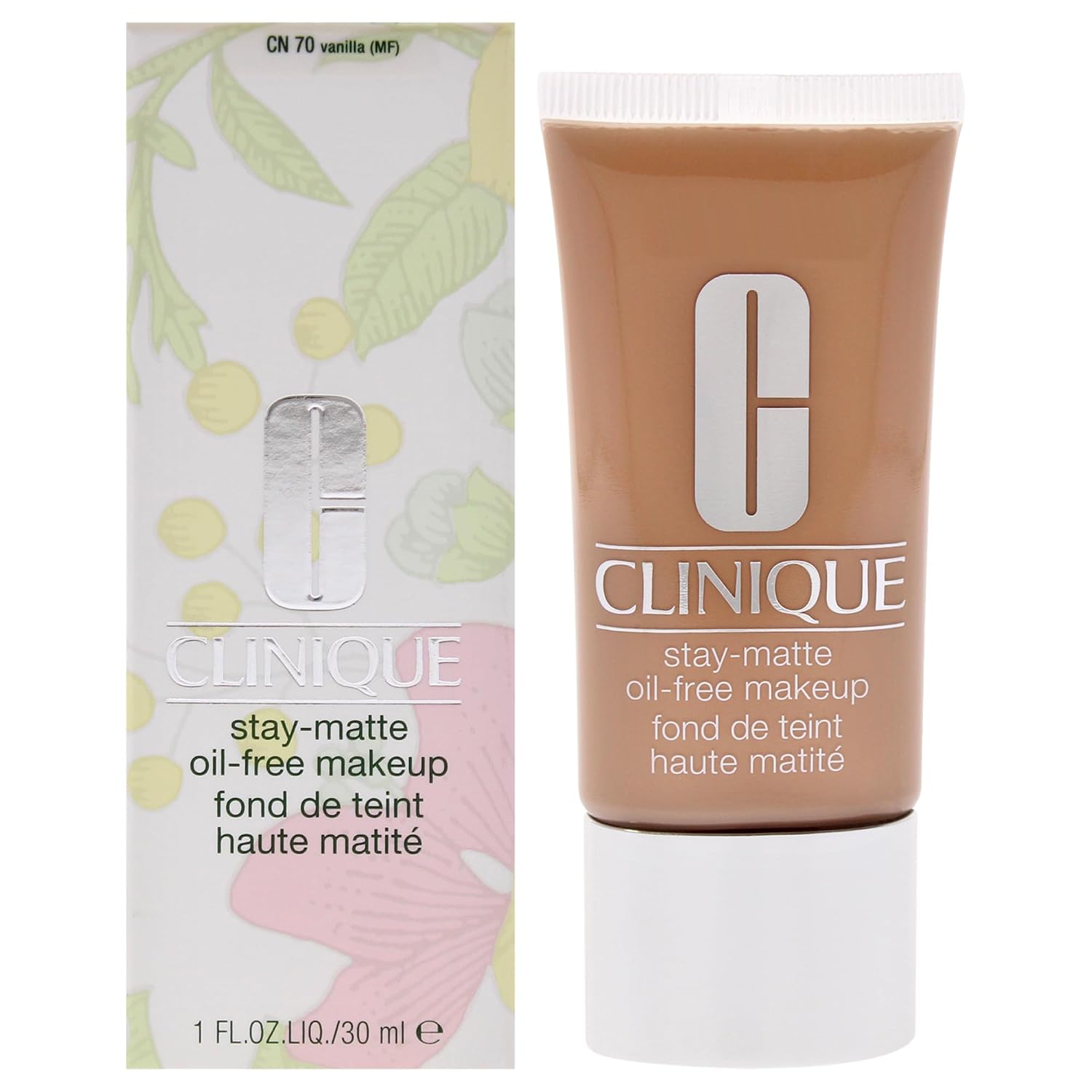 Clinique Stay Matte Oil-Free Makeup Kit, Vanilla (MF-G), 1 Ounce