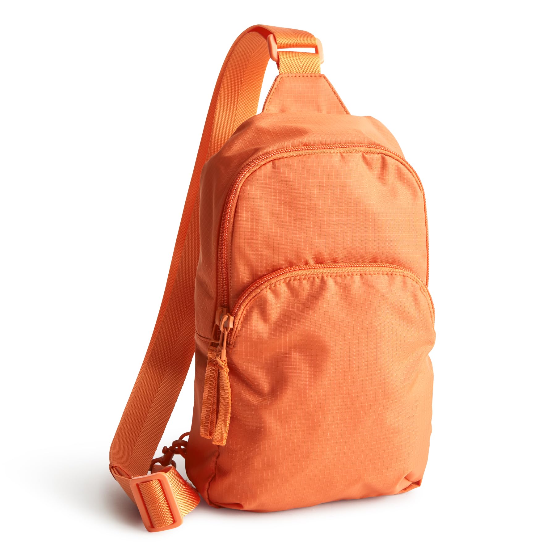 Vera Bradley Women's Ripstop Polyester Lorman Sling Backpack, Koi Orange, One Size