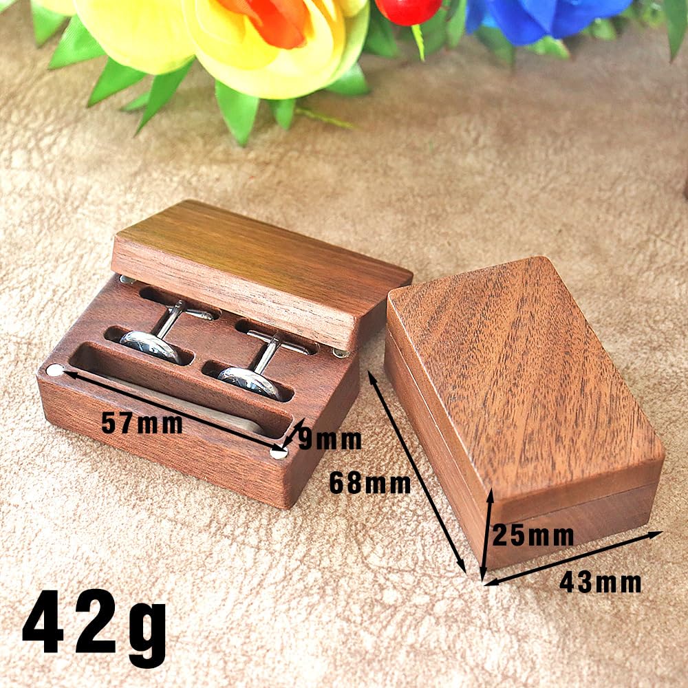 20 sztuk spinek do krawata i pudełko na spinki do mankietów, drewniane pudełko na spinki do mankietów, etui magnetyczne, spinka do krawata, organizer na biżuterię, akcesoria dla mężczyzn,