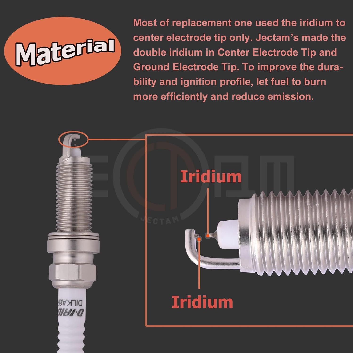 Automotive Replacement Spark Plugs 4 PCS FXE20HR11 Iridium Spark Plugs 22401-JD01B Compatible with TIIDA 2007-2012 Altima 2007-2016 Cube Micra Nv200 Rogue Sentra Versa