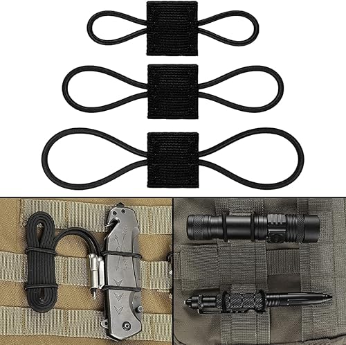 Miniatura 9 de Molle adjuntos, accesorios de mochila táctica, Molle Cincha Cinta de Encuadernación Multiusos Bolsa Táctica Molle Accesorios