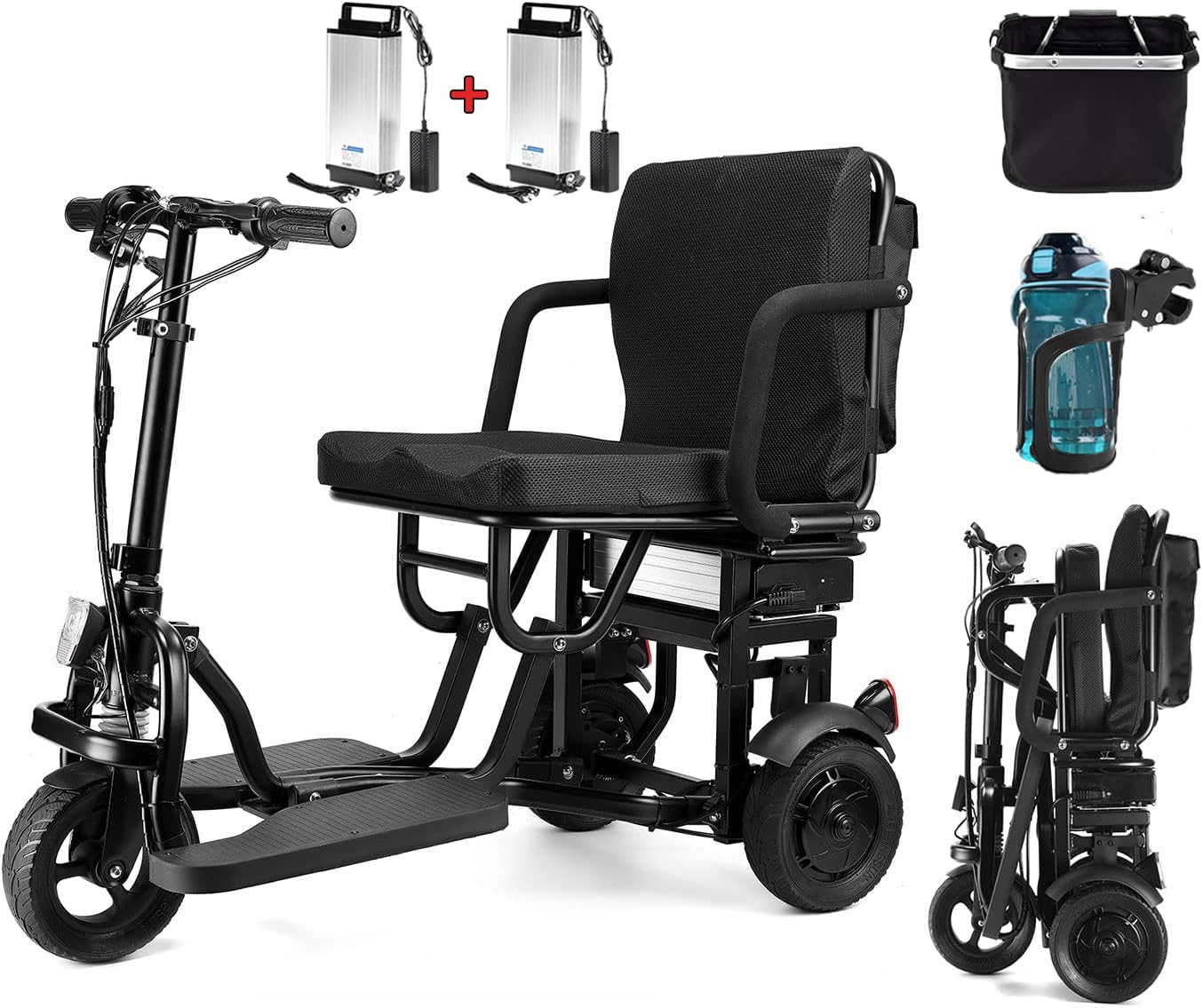 WEYRAL Portable Folding Mobility Scooter