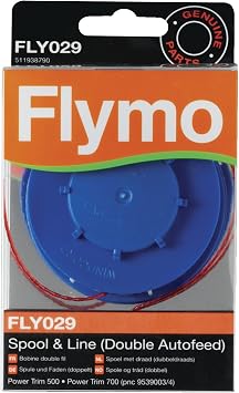 Flymo FLY029 Double Line Autofeed Spool and Line - Red