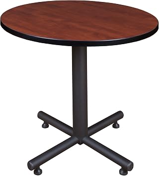 Regency Kobe 30-Inch Round Breakroom Table, Cherry