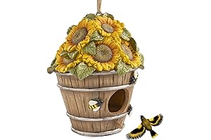 Enliven Your Garden with Decorative Bird Houses: A Sanctuary for Hummingbirds, Bluebirds, and Wrens