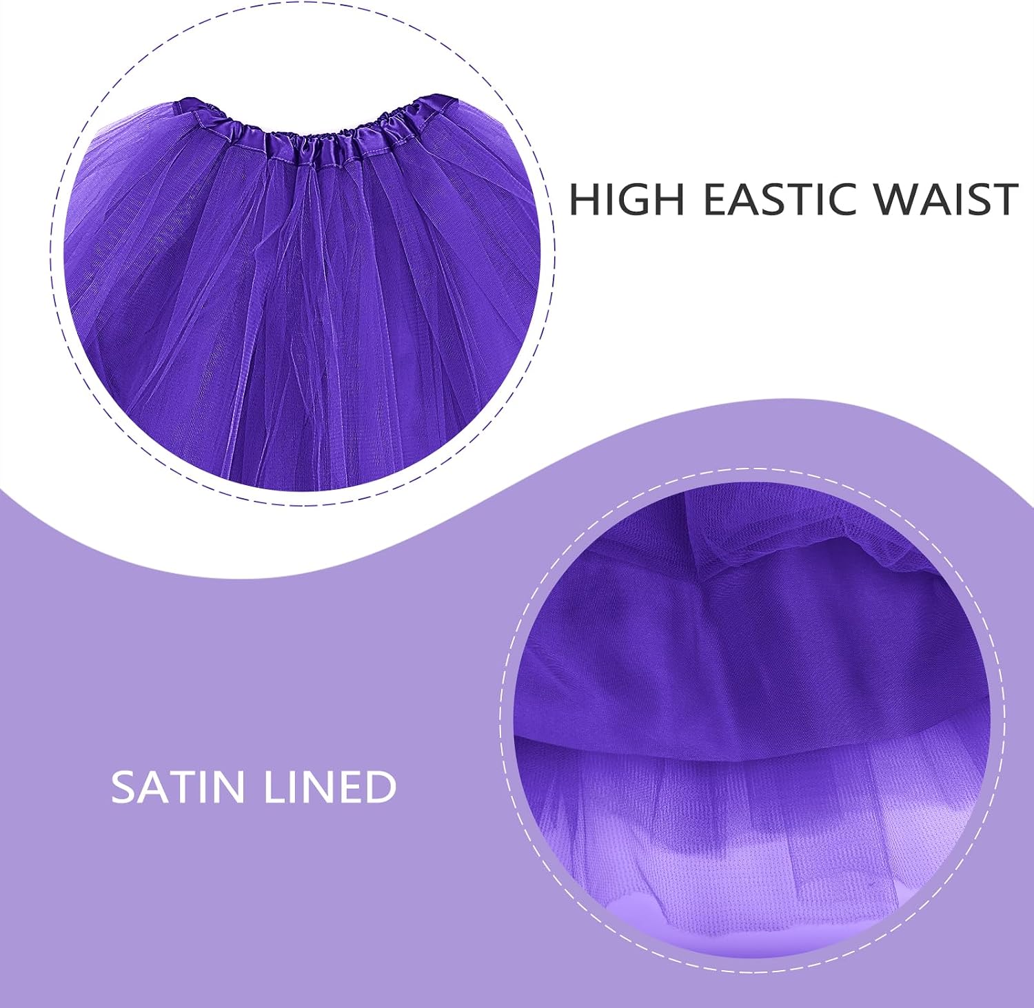 Adult Tutu Skirts for Women Tutus 3 Layered Tulle Short Dance Ballet Skirts Rave Halloween Christmas Dress Costume
