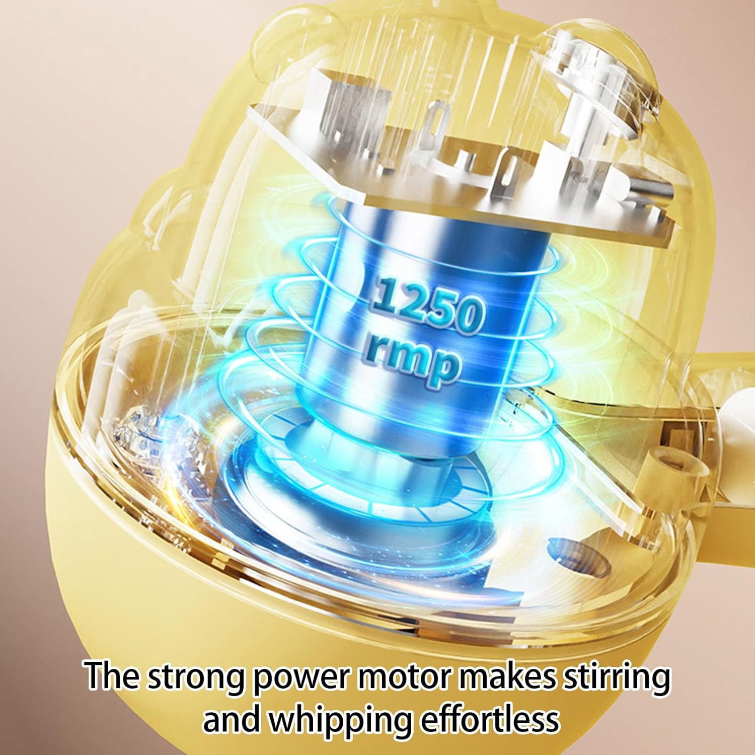 Cordless Handheld Electric Mixers 3 Speed Portable Rechargeable USB Eggs Beater Electric Whisks Handheld Whippers Enduring