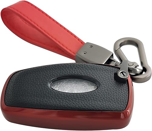 Miniatura 6 de Coolbestda Funda para llavero Ford, funda protectora de TPU para Ford Edge Explorer Expedition Mustang Fusion Raptor Bronco F150 F250 F350