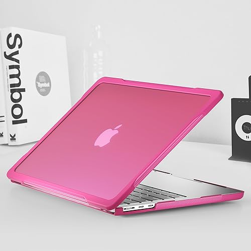 Miniatura 37 de Mektron Funda resistente 2025/2024/2023 para MacBook Air de 15 pulgadas con chip M4/M3/M2 modelo A3241/A2941/A3114, carcasa rígida protectora a