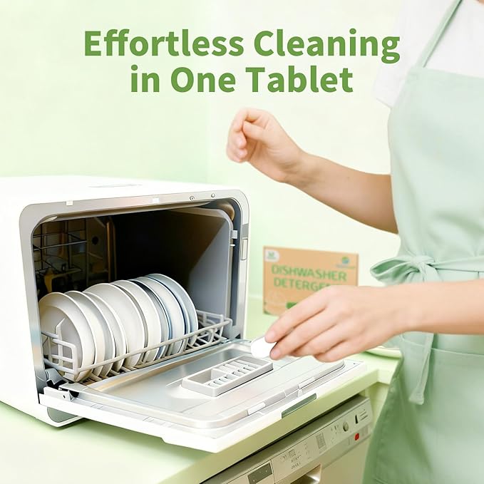 Detergente Máquina Lavavajillas x 32 Tabletas miniatura 5