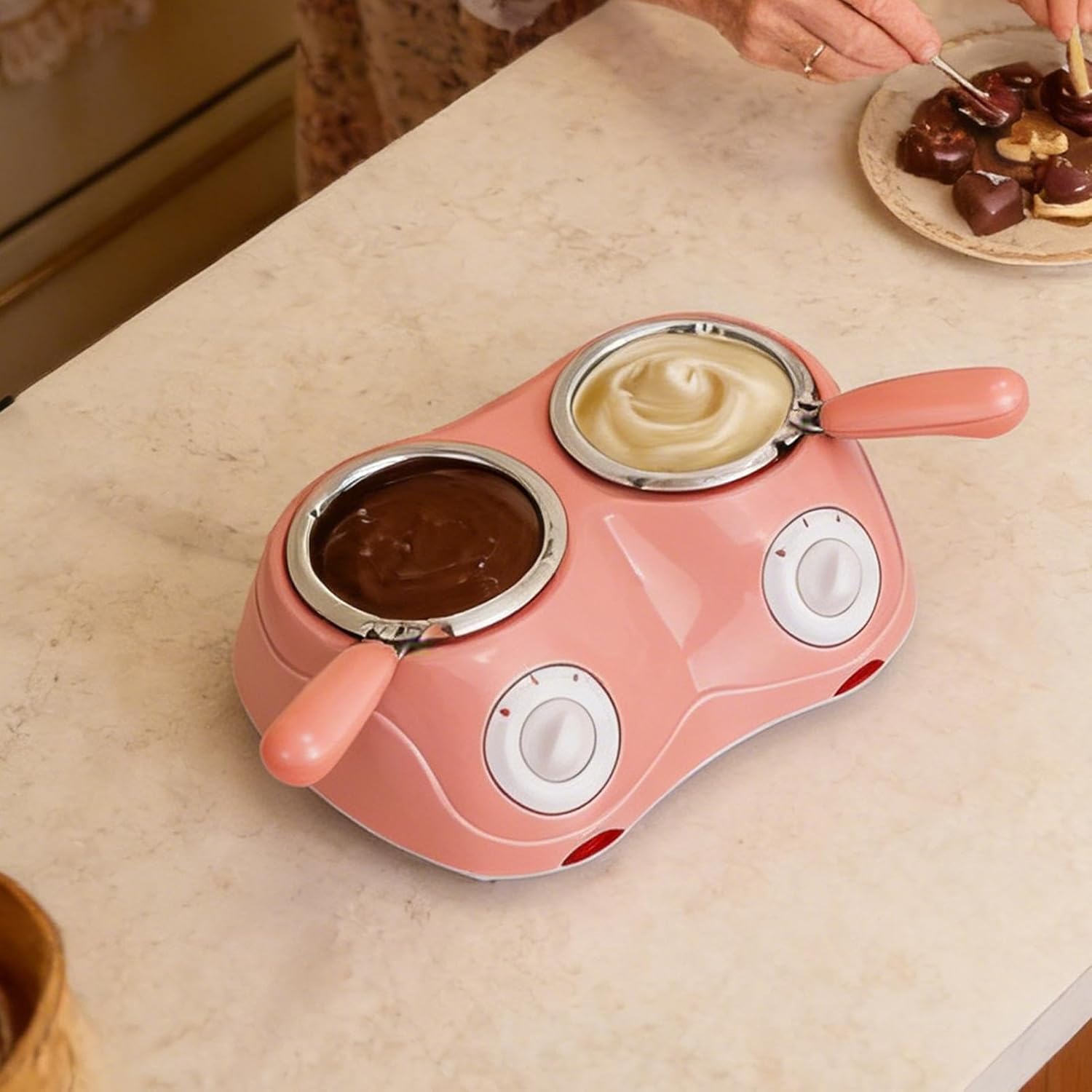 Candy Melting Pot, Multi-Purpose, 1set, Chocolate Melting Machine, Candy Melter, Easy To Use, For Home Parties Kitchen Dipping Cake Strawberry Wax Candle
